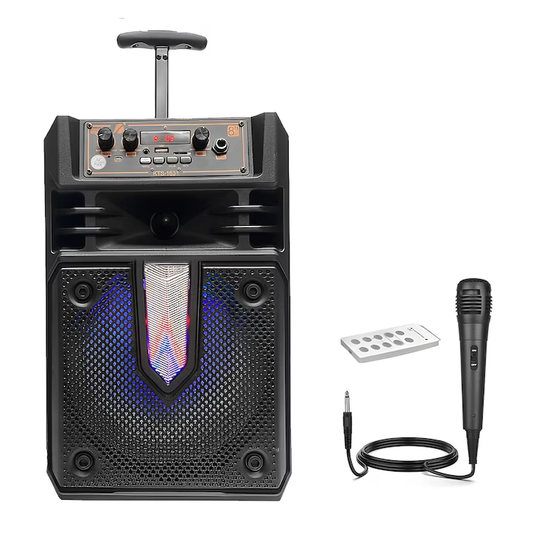 Boxa portabila tip troler KTS1631, BT, USB, 30W P.M.P.O