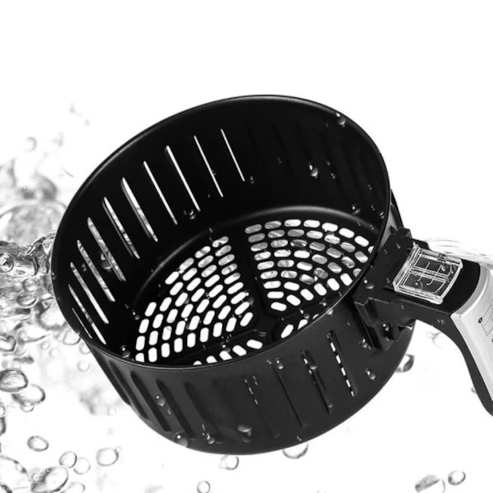 Friteuza fara Ulei cu aer cald, 2400 W, Functie de Coacere, 6l, LCD