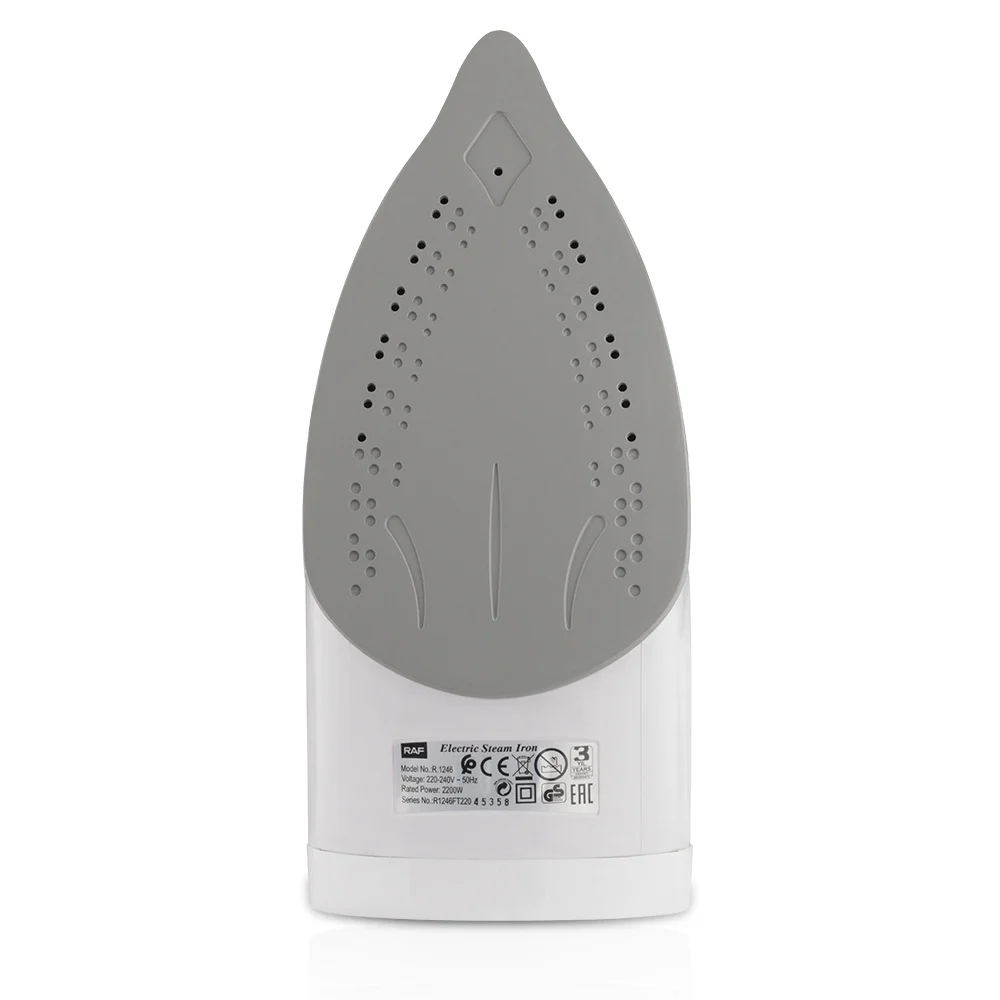 Fier de Călcat cu Abur, 2200W, Acoperire Ceramică, Verde R1246G - Talpă Antiaderentă și Oprire Automată