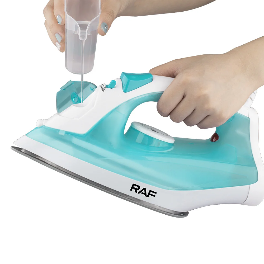 Fier de Călcat cu Abur, 2200W, Acoperire Ceramică, Verde R1246G - Talpă Antiaderentă și Oprire Automată